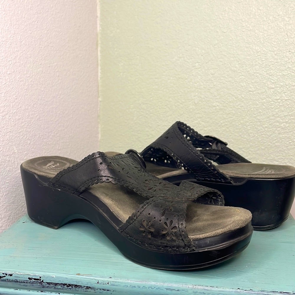 Dansko Block Heel Platform